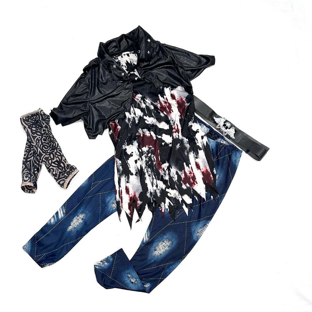 California Costumes Rocked Out Zombie 5pc Halloween Cosplay Costume